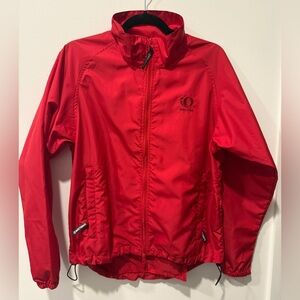 Mens Pearl Izumi Red Windbreaker Jacket